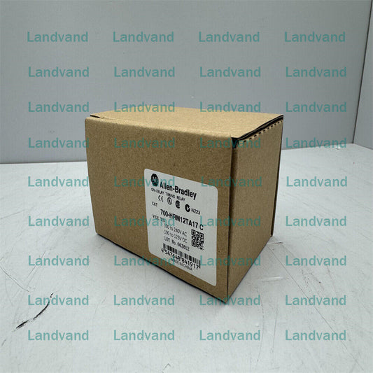 Allen Bradley 700-HRM12TA17 On-Delay Timing Relay 100-240VAC 100-125VDC #C