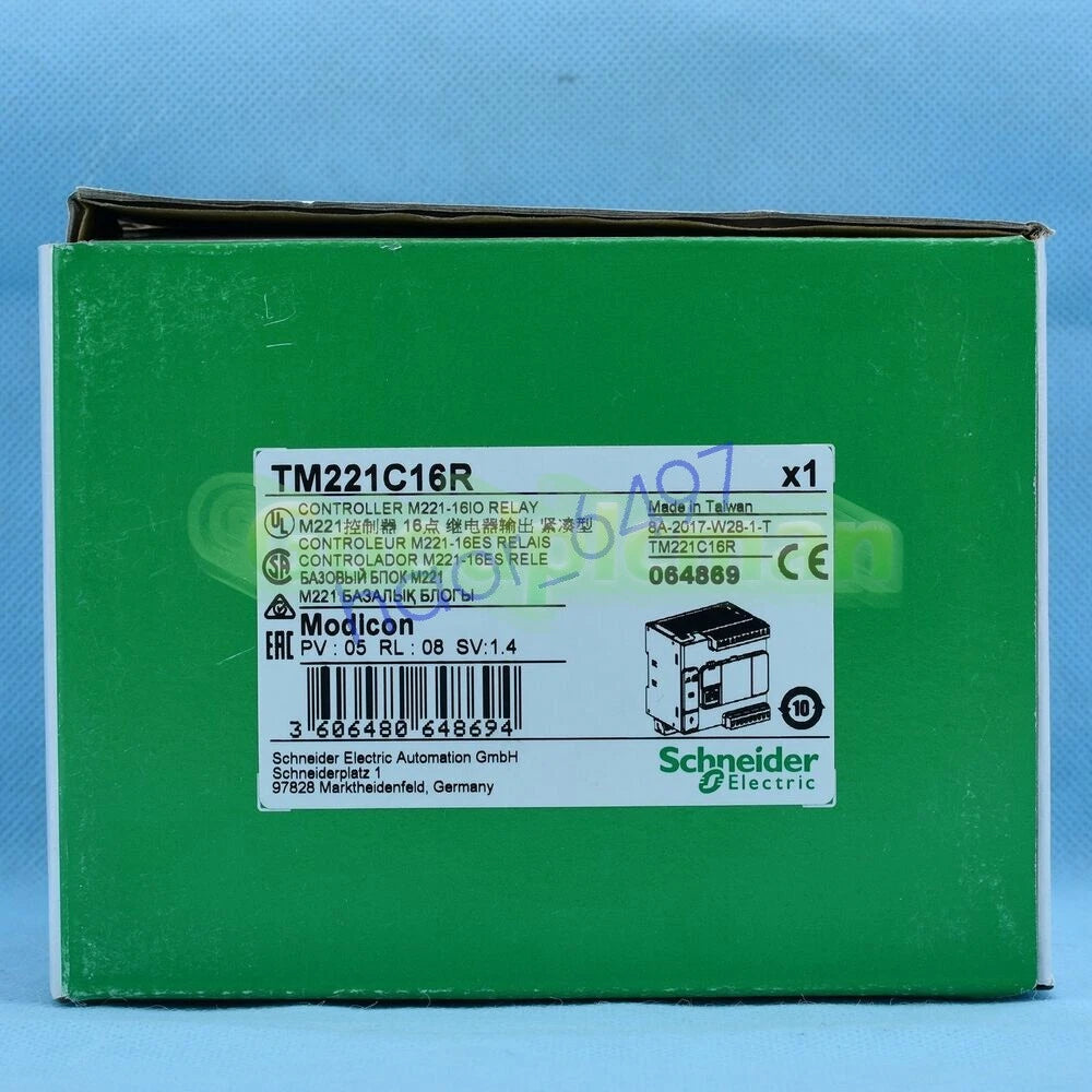 1PC TM221C16R PLC Module ping
