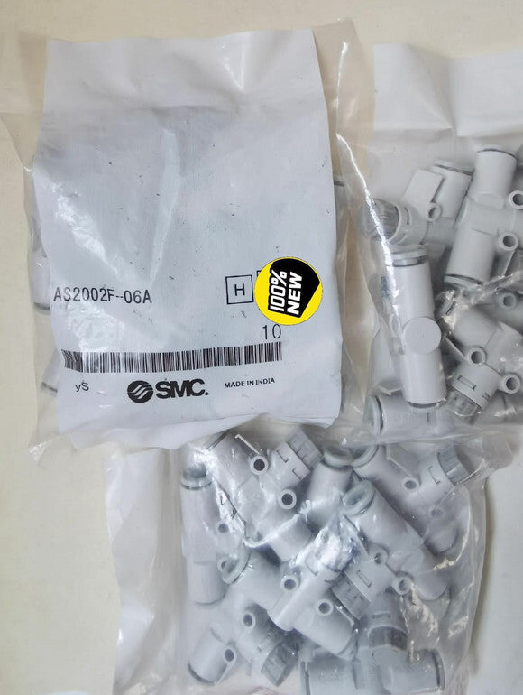 1Bag/10pcs SMC AS2002F-06A AS2002F06A Fittings Free Ship