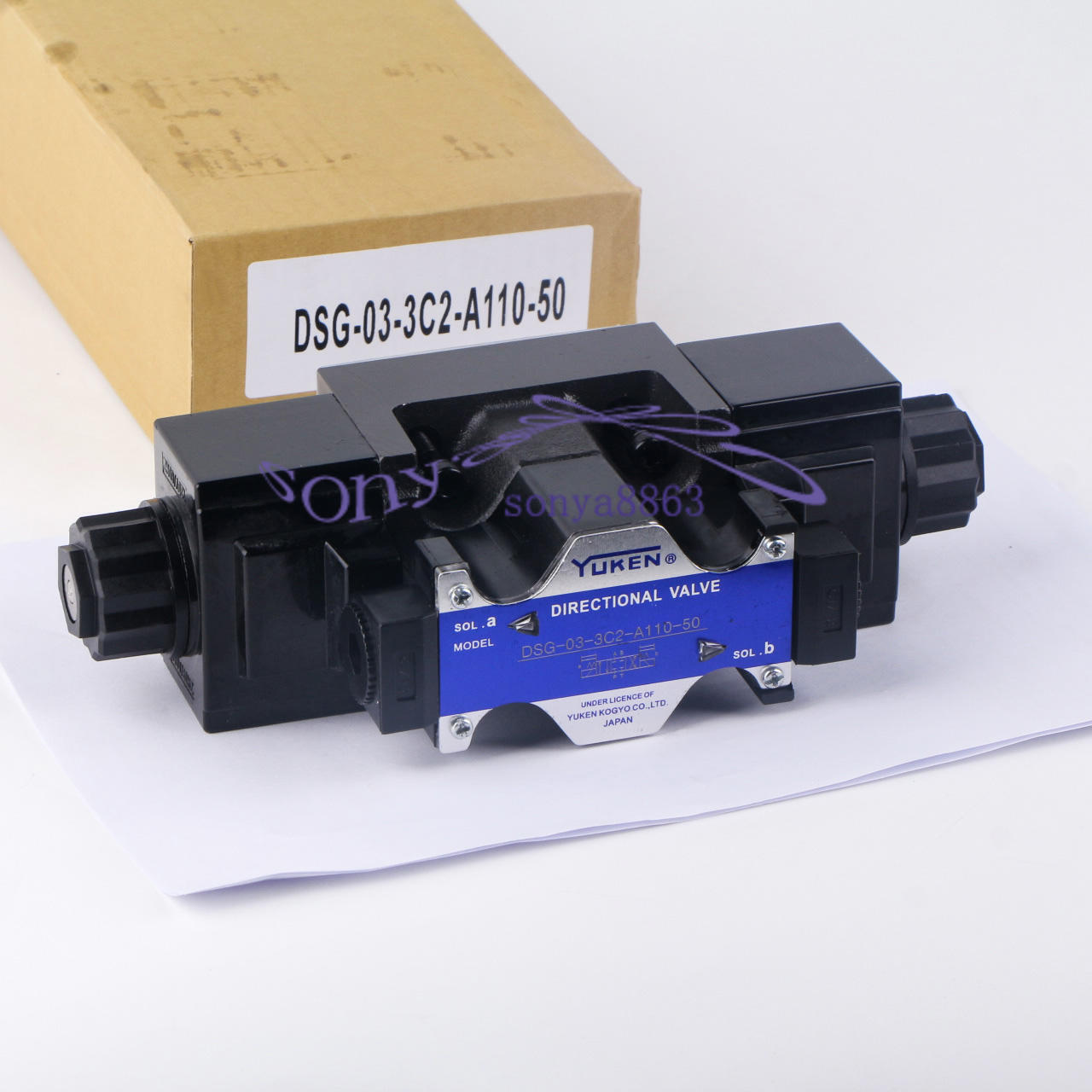 new One YUKEN DSG-03-3C2-A110-50 Solenoid Valves - YUKEN