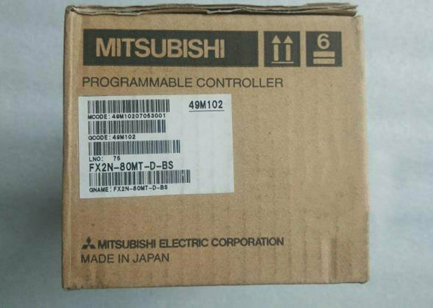 Mitsubishi Servo Driver FX2N-80MT-D-BS - MITSUBISHI