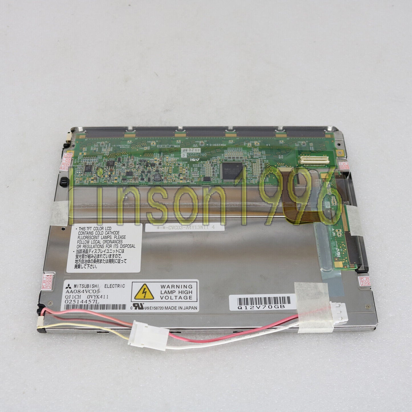 Mitsubishi LCD Display Screen Panel 8.4 inch 640x480 Pixel Format AA084VC06 - MITSUBISHI