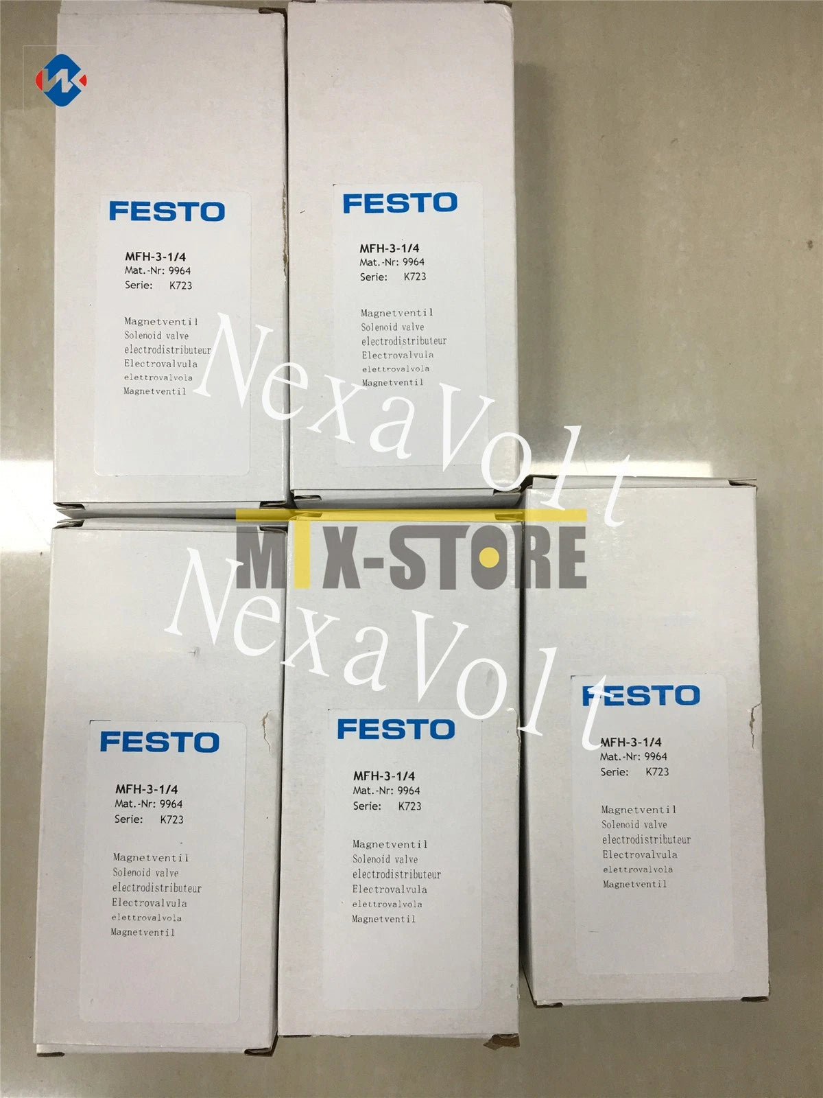 1pcs FS MFH-3-1/4 9964 Solenoid Valve MFH-3-1-4