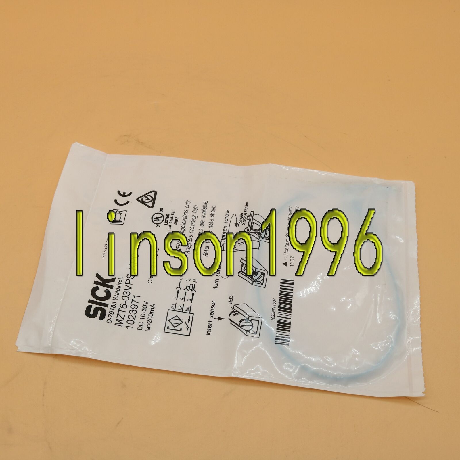 new SICK Proximity Switch sensor MZT6-03VPS-KPO - SICK