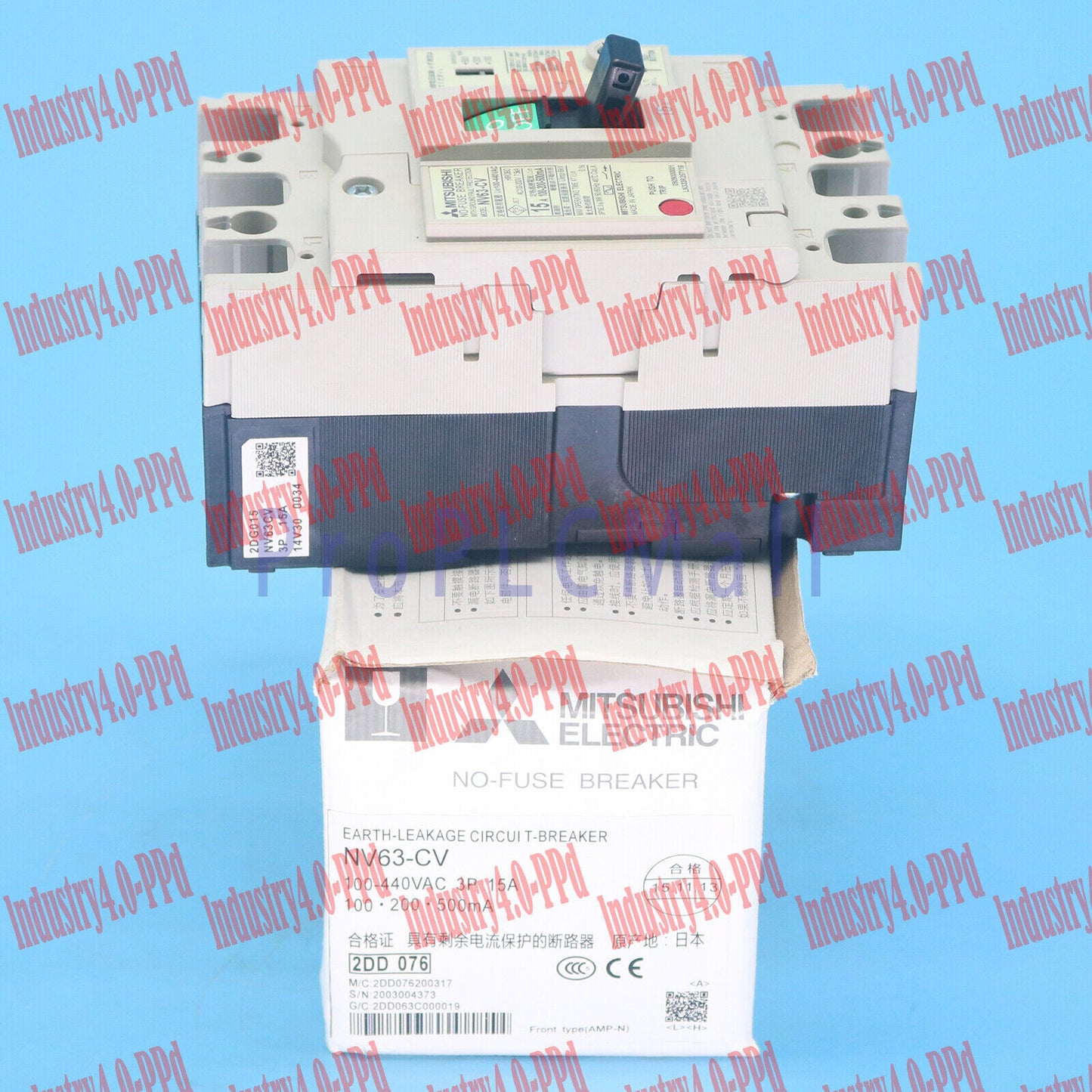 new 1PC IN BOX Mitsubishi Circuit Breaker NV63-CV 3P 15A 100-440V FAST SHIP#XR~