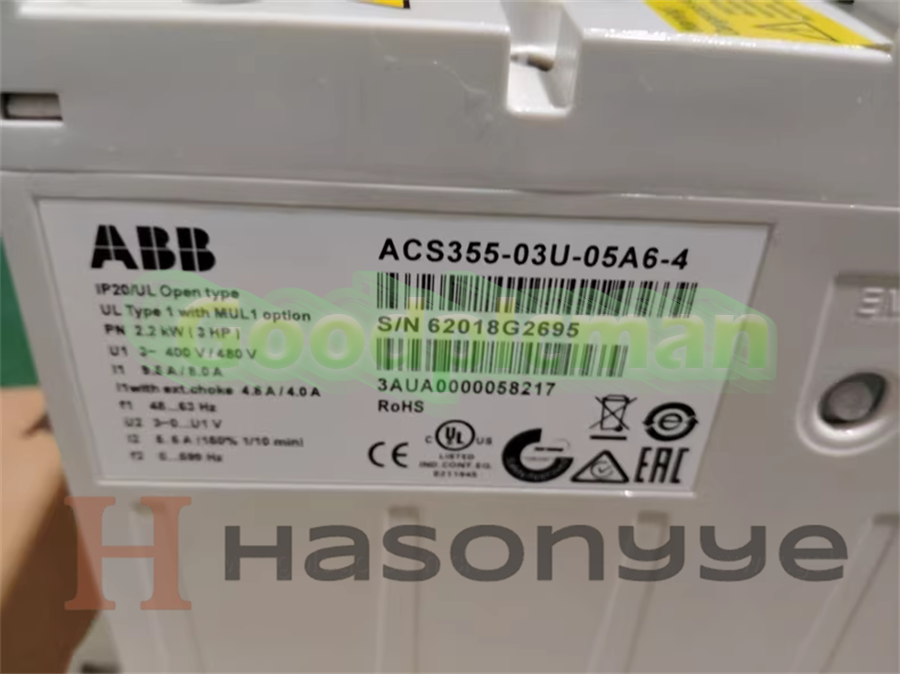1PC ABB ACS355-03U-05A6-4 Frequency Converter 5.6A 3P 380-480V us free tax