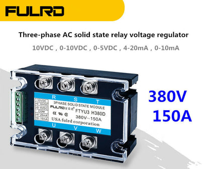 new FTYU3 H380D 150A 380V FULRD three-phase AC solid state relay voltage regulator - FORTY TWO INDUSTRIAL SOLUTIONS