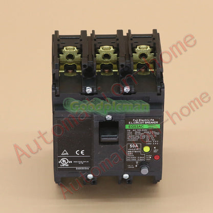 1pc FUJI EG53AC 3P 50A Circuit Breaker In Box Free Shipping