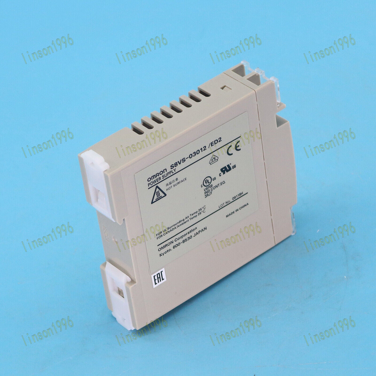 new ONE Omron S8VS-03012 100-240VAC 12VDC 2.5A Power Supply