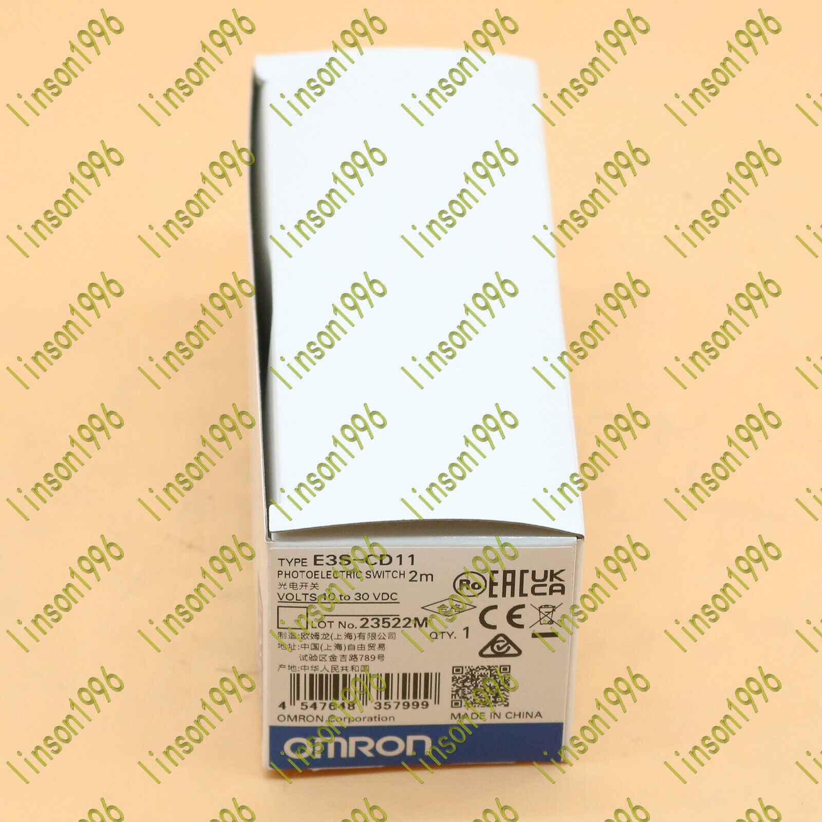 new 1pcs  Omron E3S-CD11 Photoelectric sensor 10 - 30 VDC 2M spot stocks