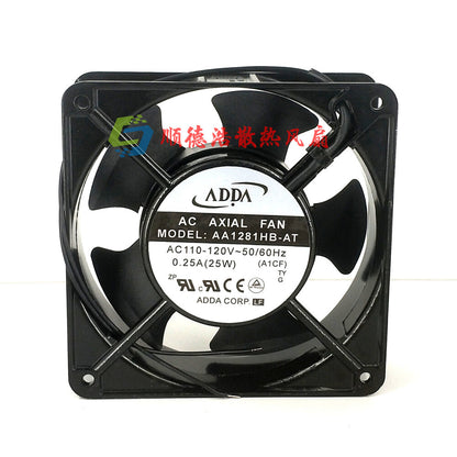 1pcs  ADDA AA1281HB-AT 110V 25W 12cm 12038 large air volume fan