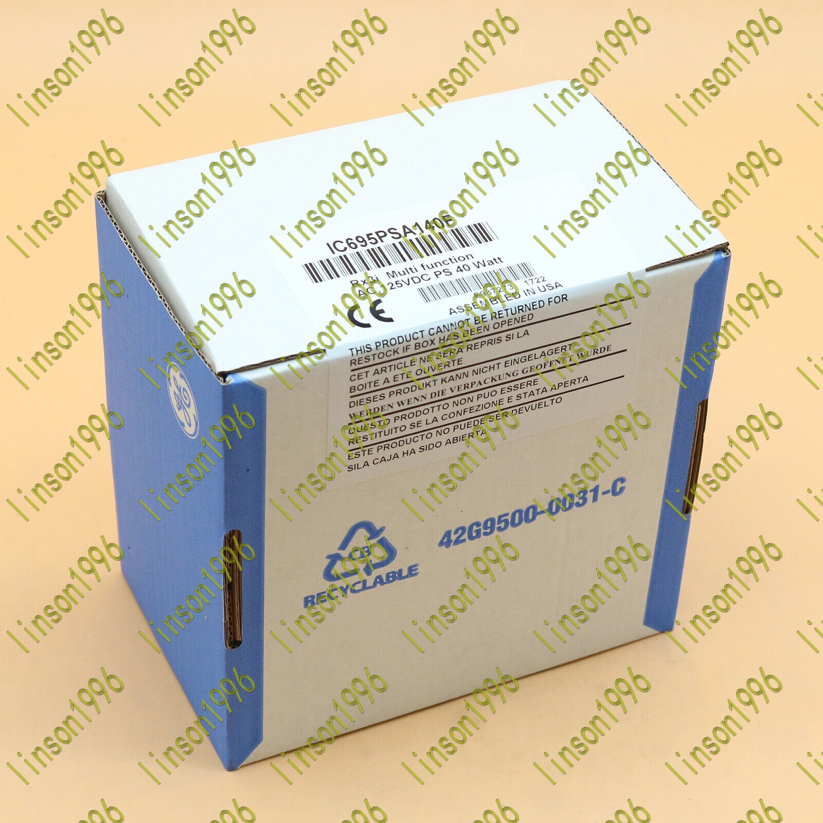 GE Fanuc IC695PSA140F Power Supply Module 1-Year Warranty - GE