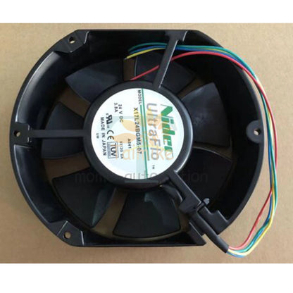 NIDEC X17L24BGM5-07 24VDC 2.2A 172*150*51MM 4pin equipment fan