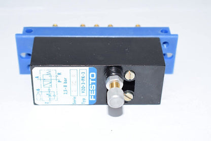 FESTO VZO 3 PK 3 5754 Solenoid Valve 5754 PS 3200 PSI 100mm Travel - FESTO
