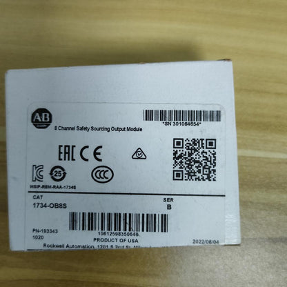 Allen-Bradley 1734-OB8S Point 8 Point Safety Output Module Factory Sealed - ALLEN-BRADLEY