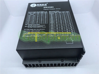 LeadShine DM2282 2/4 Phase Digital Stepper Motor Driver 80-220VAC 1Pcs/