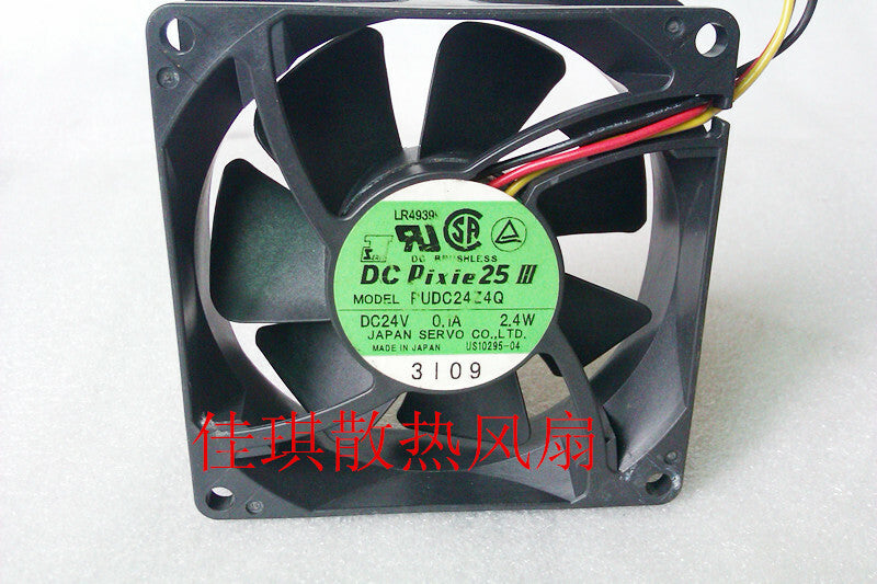 1PCS Servo PUDC24Z4Q 24V 8025 3-wire cooling fan