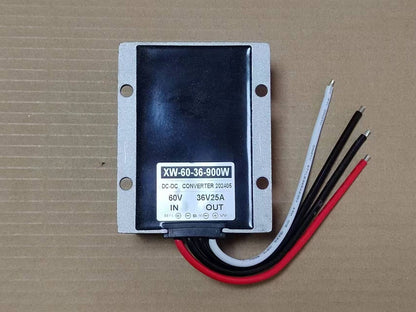 new 40-75V to 36V 25A 900W waterproof regulator module 48V/60V to 36V DC-DC