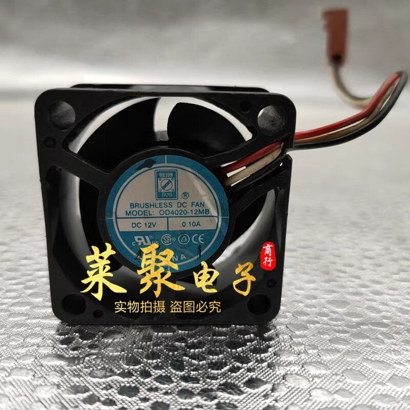 ORION OD4020-12MB 4020 DC12V 0.10A 4CM 3-Pin Cooling Fan