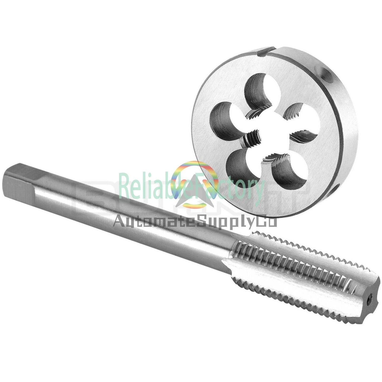 1/2"-20 UNF Tap and Die Set Left Hand, 1/2 x 20 UNF Thread Tap and Round Die