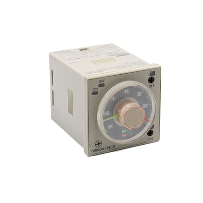 OMRON H3CR-F8 PLC Twin Timer - 100-240V AC - OMRON
