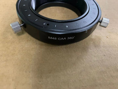 new 1PC M48 CAA 360 ° Rotator Camera angle adjuster High precision machining S8252