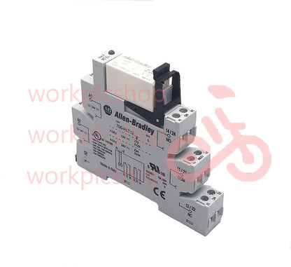 1pc ALLEN 700-TBR224 24VDC Power Relay with 700-HLT12 Socket 10A 250V