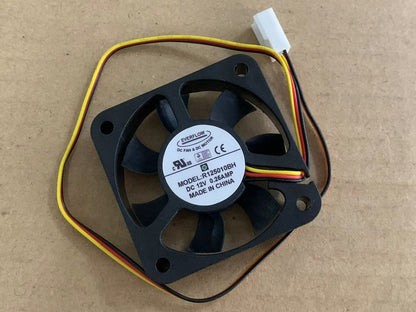 new EVERFLOW R125010BH DC 12V 0.25A 3-wire 50x50mm Server Cooling Fan