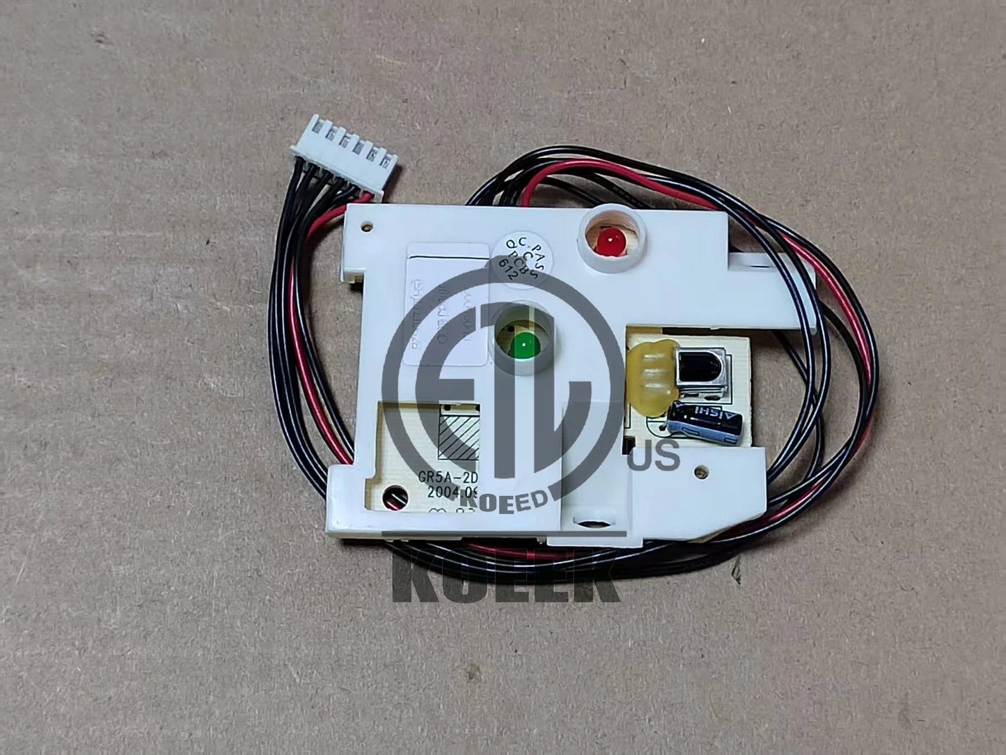 Gree air conditioner 30046043 remote control receiver board GR5A-2D light board