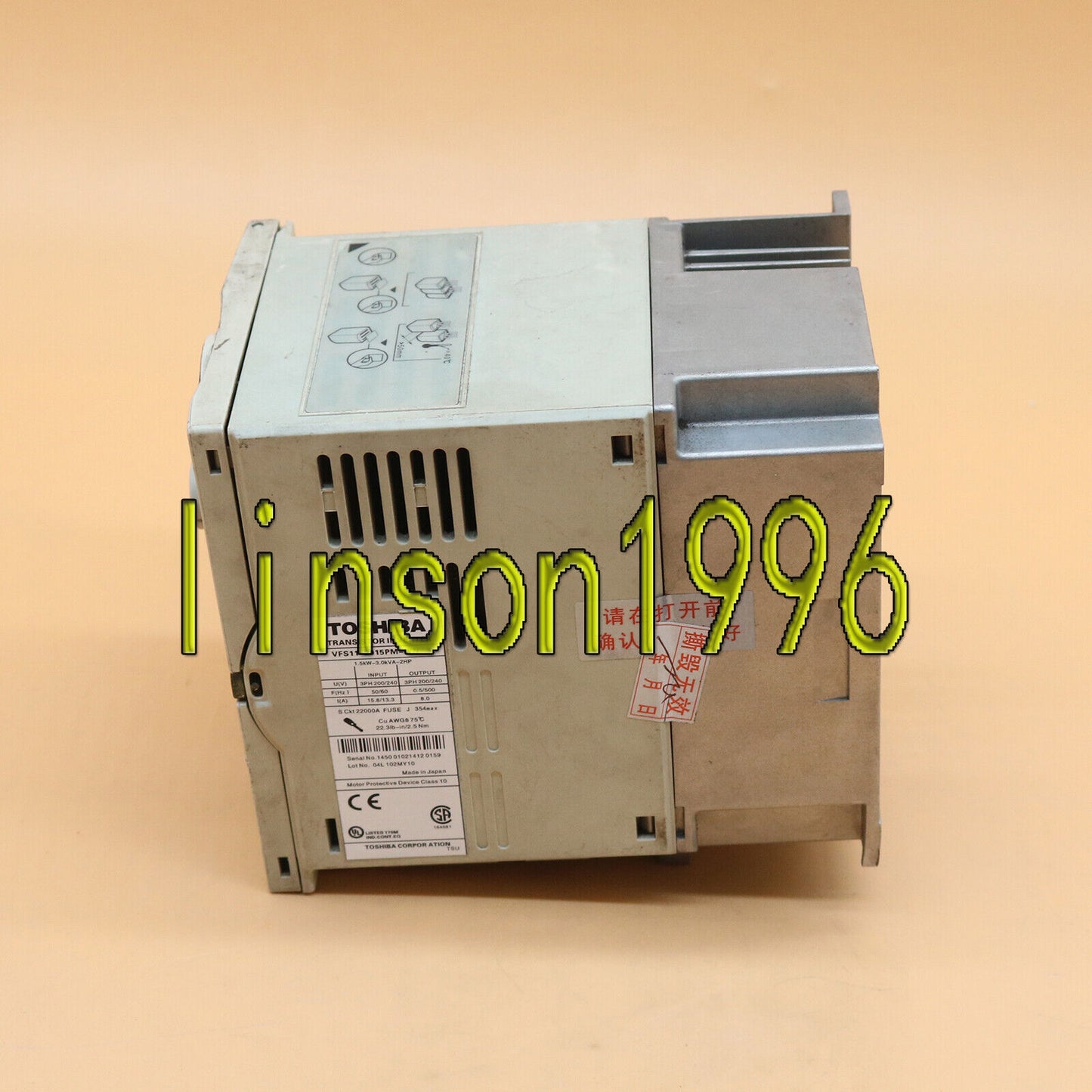 Used 1pc TSB VFS11-2015PM-WN(2) 1.5KW 220V Inverter Fully Tested - TSB