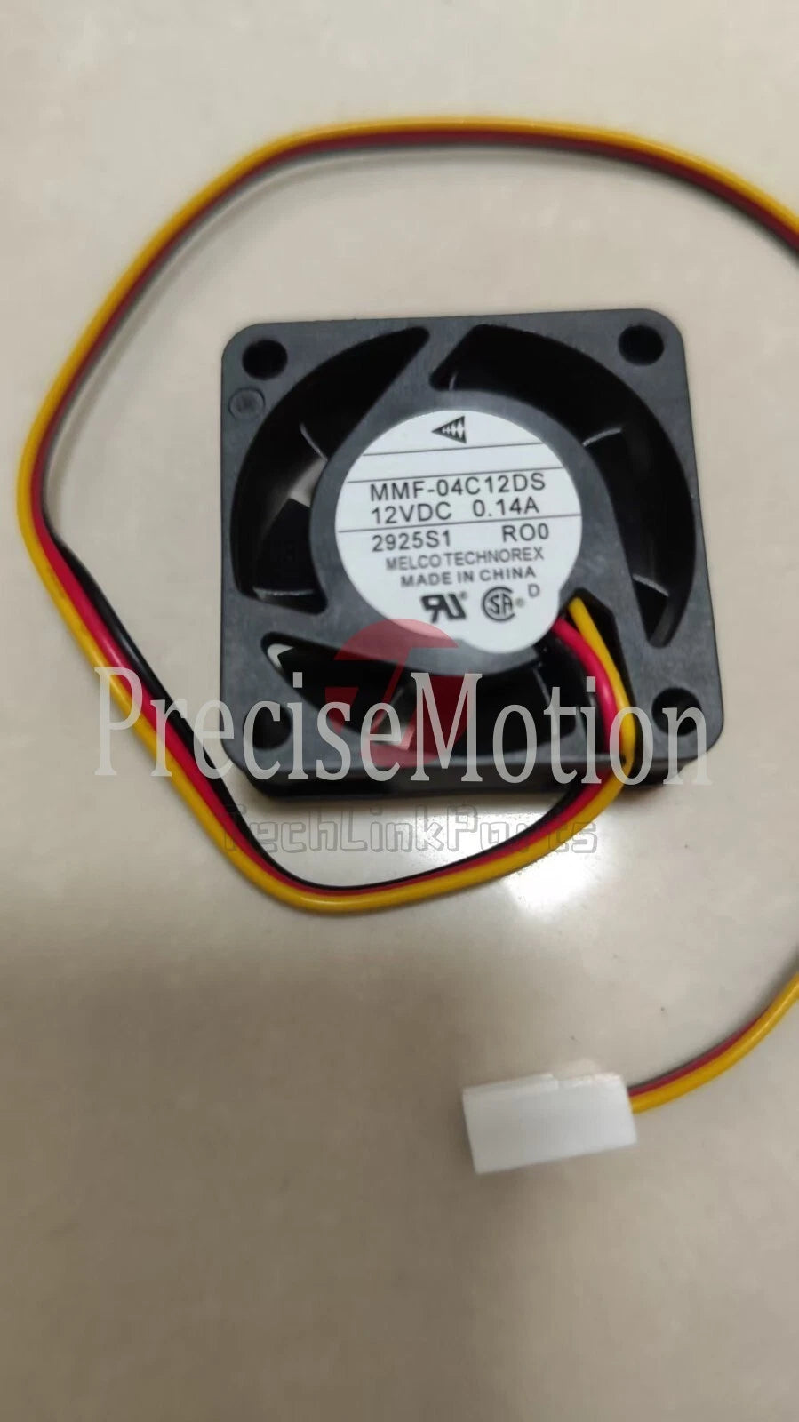 1 PCS MELCO Fan MMF-04C12DS-RO0 DC12V 0.14A 4015 4CM 3 wire cooling fan