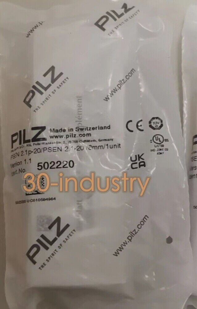 PILZ PSEN 2.1p-20 Safety Switch - 8mm - 1 Unit - PILZ