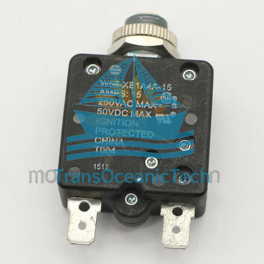 Tyco Electronics W58-XB1A4A-15 15A Reset Circuit Breaker 1PCS #un