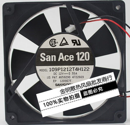 Sanyo 109P1212T4H122 12V 0.45A 12025 120mm chassis cooling fan