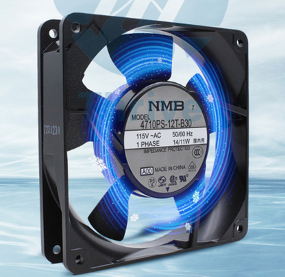 new NMB 4710PS-12T-B30 12 Cm AC Cooling Fan 12025 115V 14 - NMB