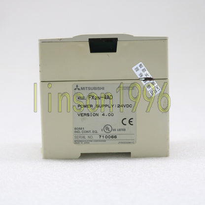 Mitsubishi FX2N-4AD Power Supply Module Tested Good Condition - MITSUBISHI