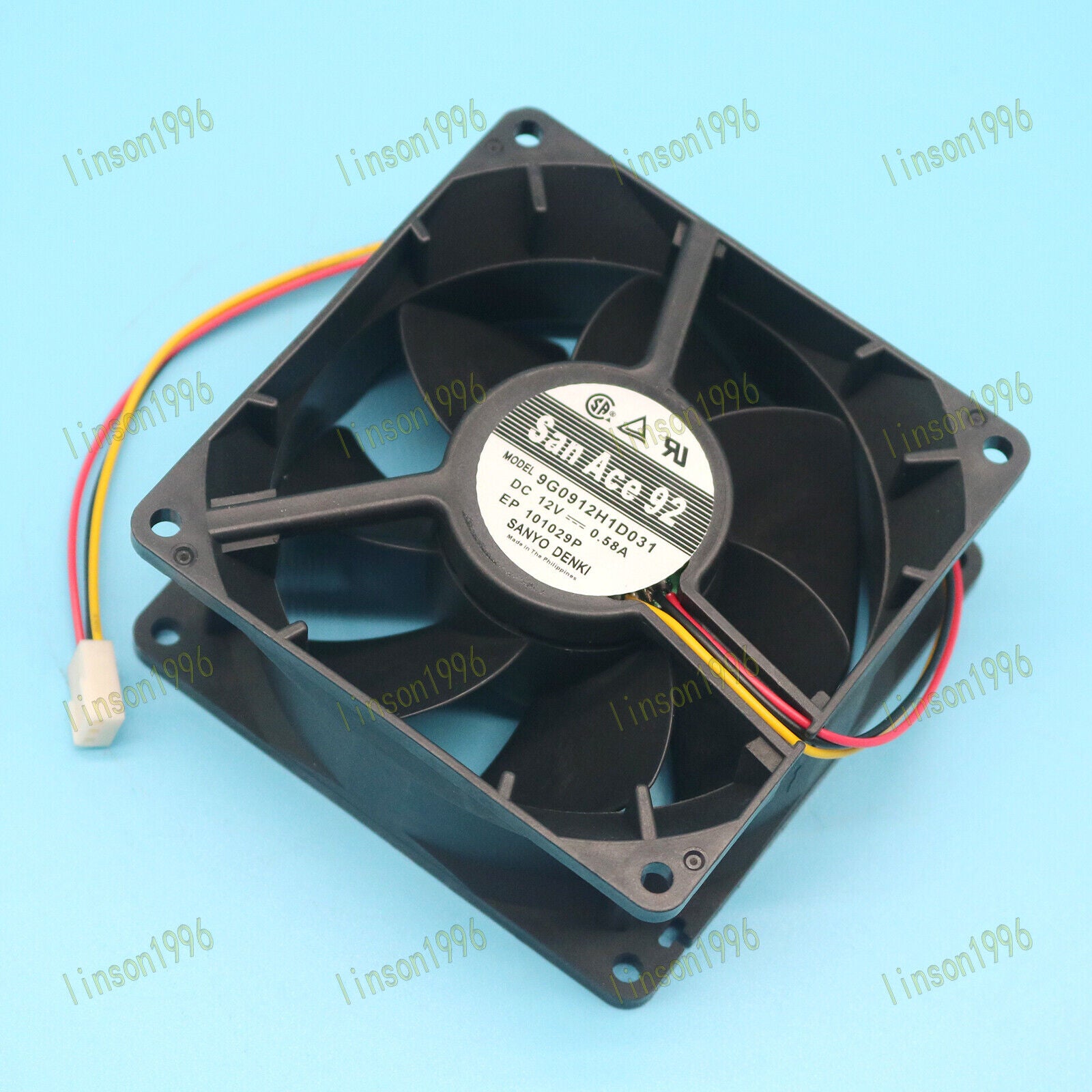 new 1pcs  9G0912H1D031 For Sanyo Fan 12V 0.58A spot stocks Sanyo