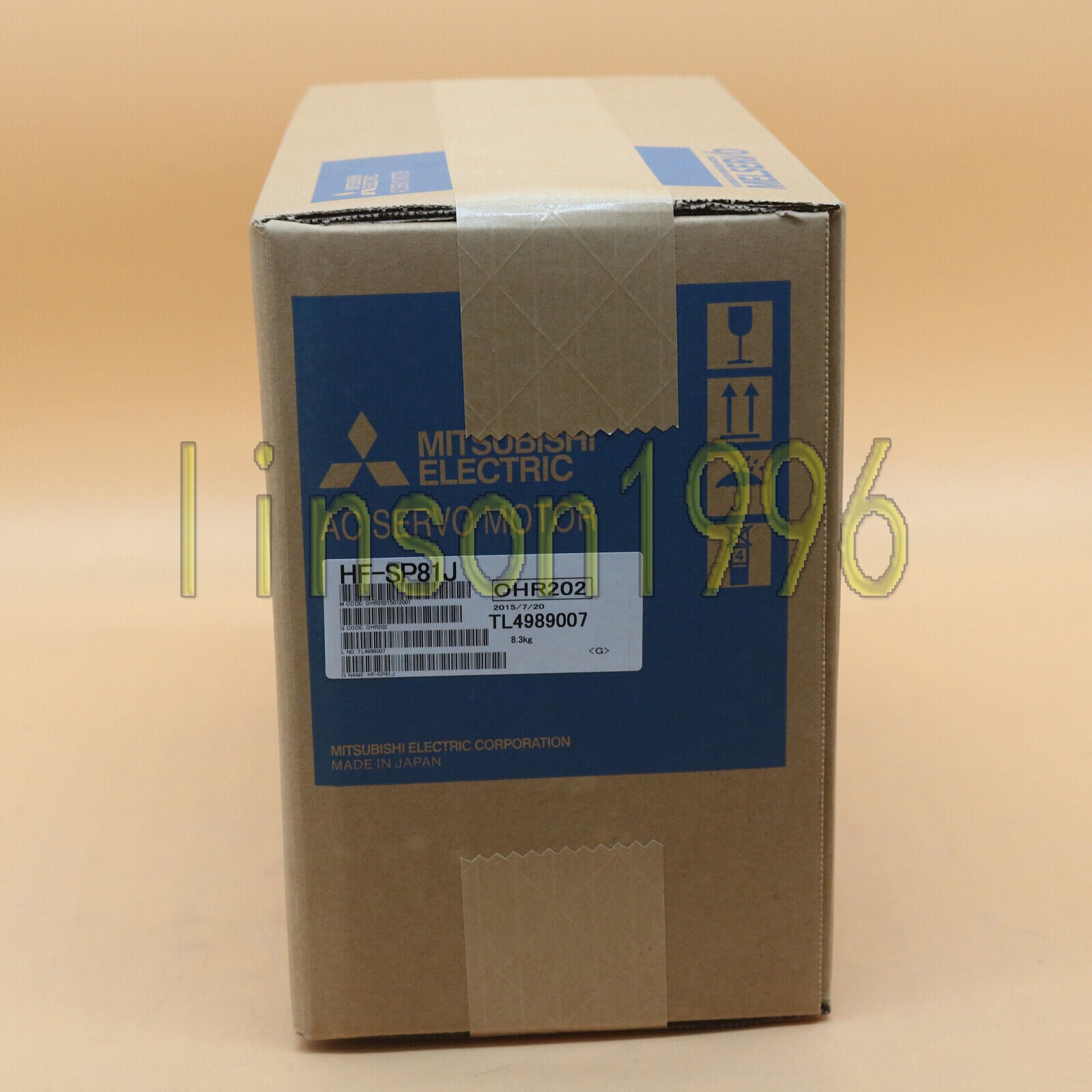 1PCS Mitsubishi AC Servo Motor HF-SP81J Fast Ship - MITSUBISHI