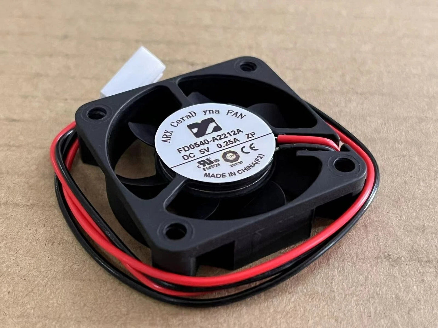 ARX FD0540-A2212A DC5V 0.25A 2Pin Cooling Fan 40*40*10MM #ke