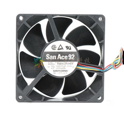 San Ace 92 9G0912P2H03 12V 0.23A 9CM 4-wire PWM cooling fan