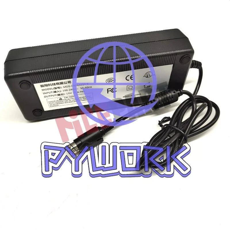 for SonoScape E1 Exp、X5Pro Ultrasound Machine 3-Pin Switching AC Adapter Power