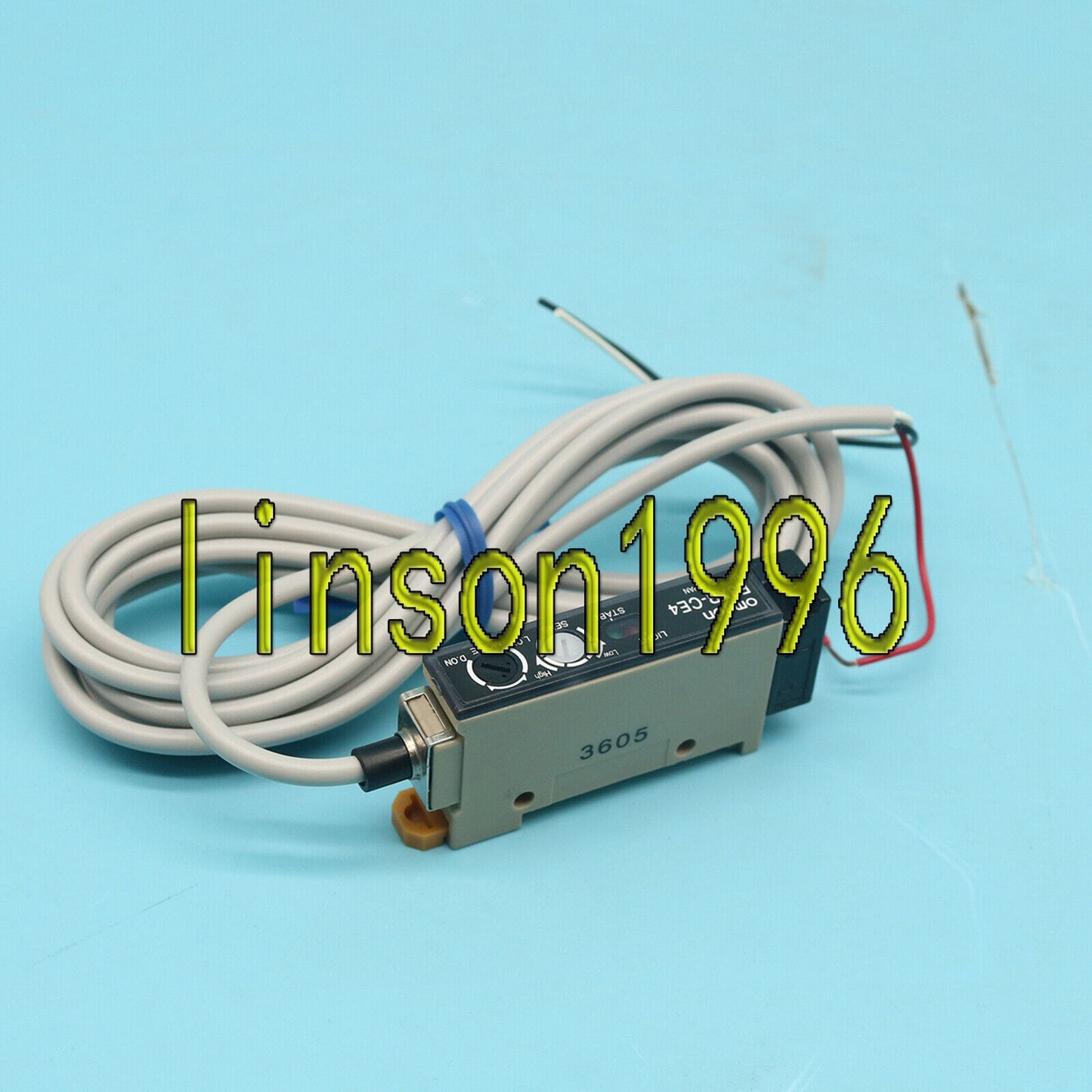 Photo Fiber Optic Switch E3XRCE4 Amplifier Sensor 12-24VDC - OMRON