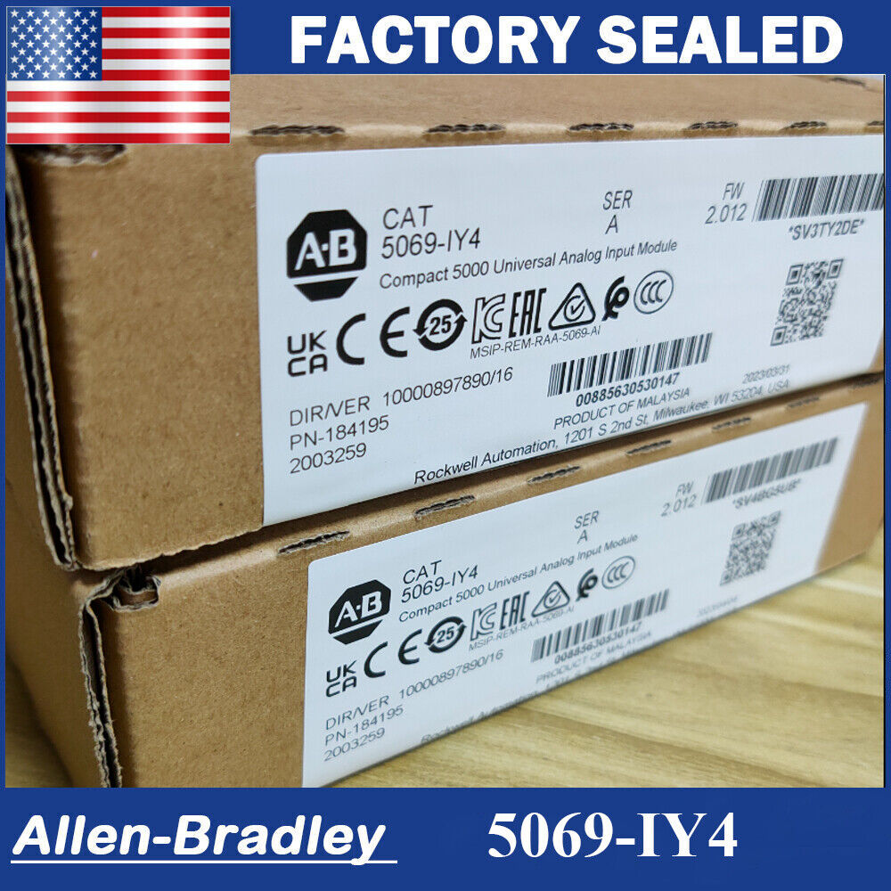 2022 Logix 5000 Module 5069-IY4 - FACTORY SEALED