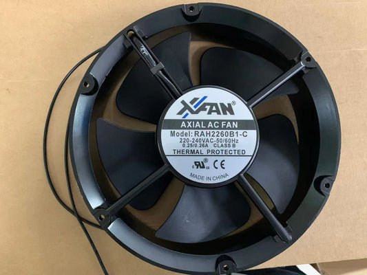new Round XFAN RAH2260B1-C 220-240v 0.25/0.26A high temperature cooling fan