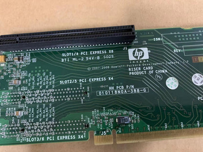 new HP DL380 G6 G7 2 x4 1 x8 PCI-E Riser Card 496057-001 451278-001