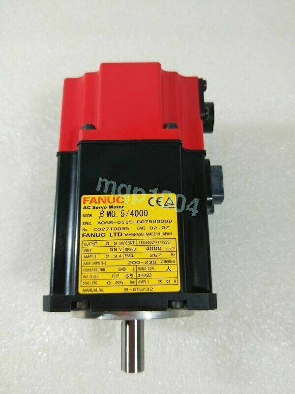FANUC A06B0115B075#0008 Servo Motor A06B0115B075#0008 - FANUC