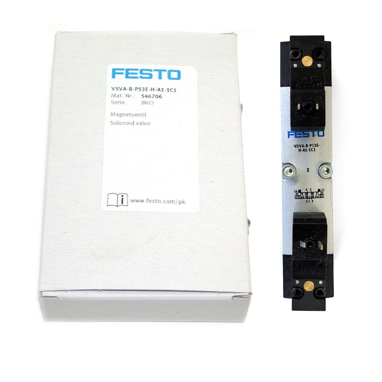 new 1pc FESTO solenoid valve VSVA-B-P53E-H-A1-1C1 546706 - FESTO