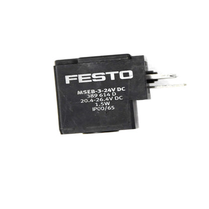 FESTO MSEB-3-24V DC 389614 Solenoid Valve Coil - FESTO