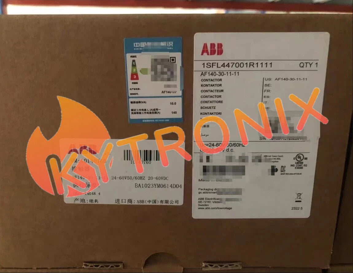 1pc ABB AF140-30-11-11 24-60V50/60Hz contactor 1SFL447001R1111