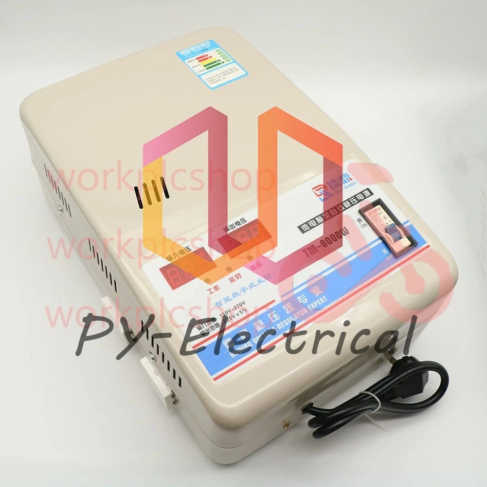 1PC 220V 7KW Automatic Voltage Stabilizer AC regulator Power Supply 120-270V